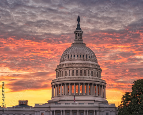 Capitol Dome at Sunrise