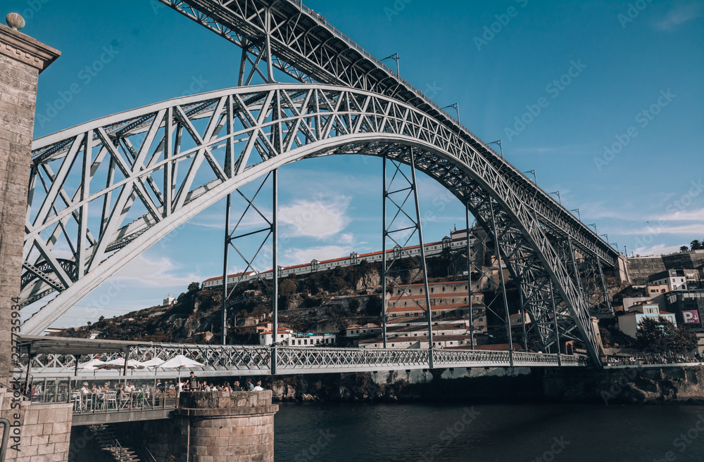 Fototapeta premium Porto Dom Luís I Bridge