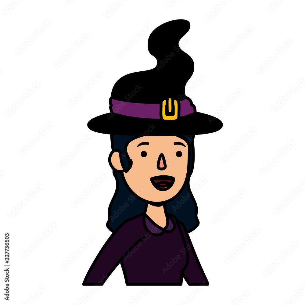 witch halloween costume character