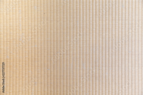 Japanese traditional tatami floor mat texture background. photo