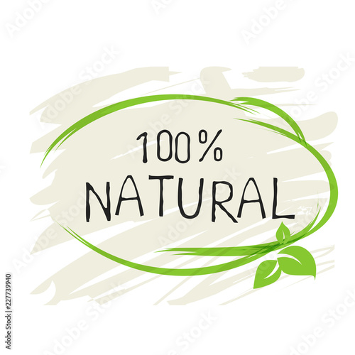 Natural product 100 bio healthy organic label and high quality product badges. Eco, 100 bio and natural food product icon. Emblems for cafe, packaging etc. Vector