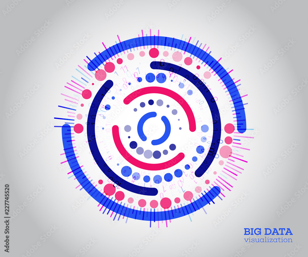 Big data visualization. Abstract background with dots array and lines. Connection structure. Data array visual concept. Big data visualization. Abstract background with dots array and lines. Connection structure. Data array visual concept.