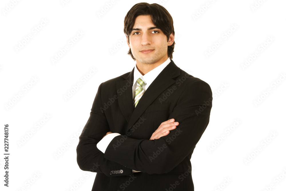 portrait of a businessman isolated on white portrait of a businessman isolated on white