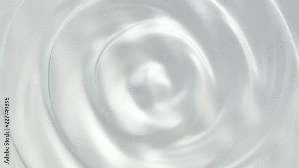 Animation of waves and ripples in white milk. Rippled surface of white liquid milk. Animation of ripple on surface of white paint. Animation of seamless loop. Animation of waves and ripples in white milk. Rippled surface of white liquid milk. Animation of ripple on surface of white paint. Animation of seamless loop.