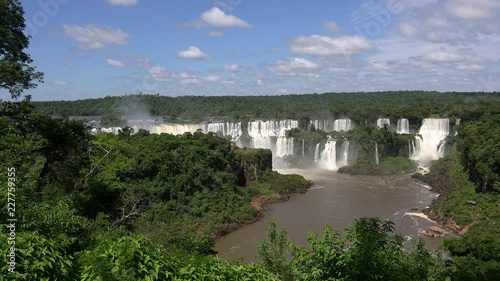 Argentine side of Iguazu Falls. photo