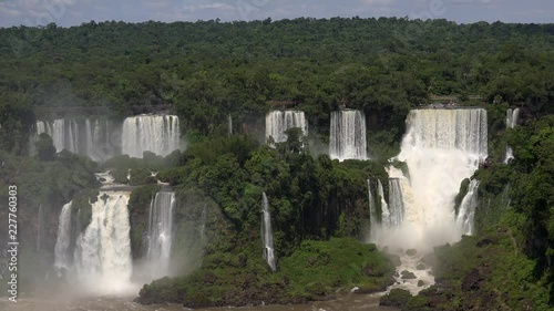 Argentine side of Iguazu Falls. photo