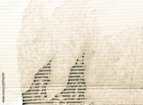 Recycled cardboard full frame.