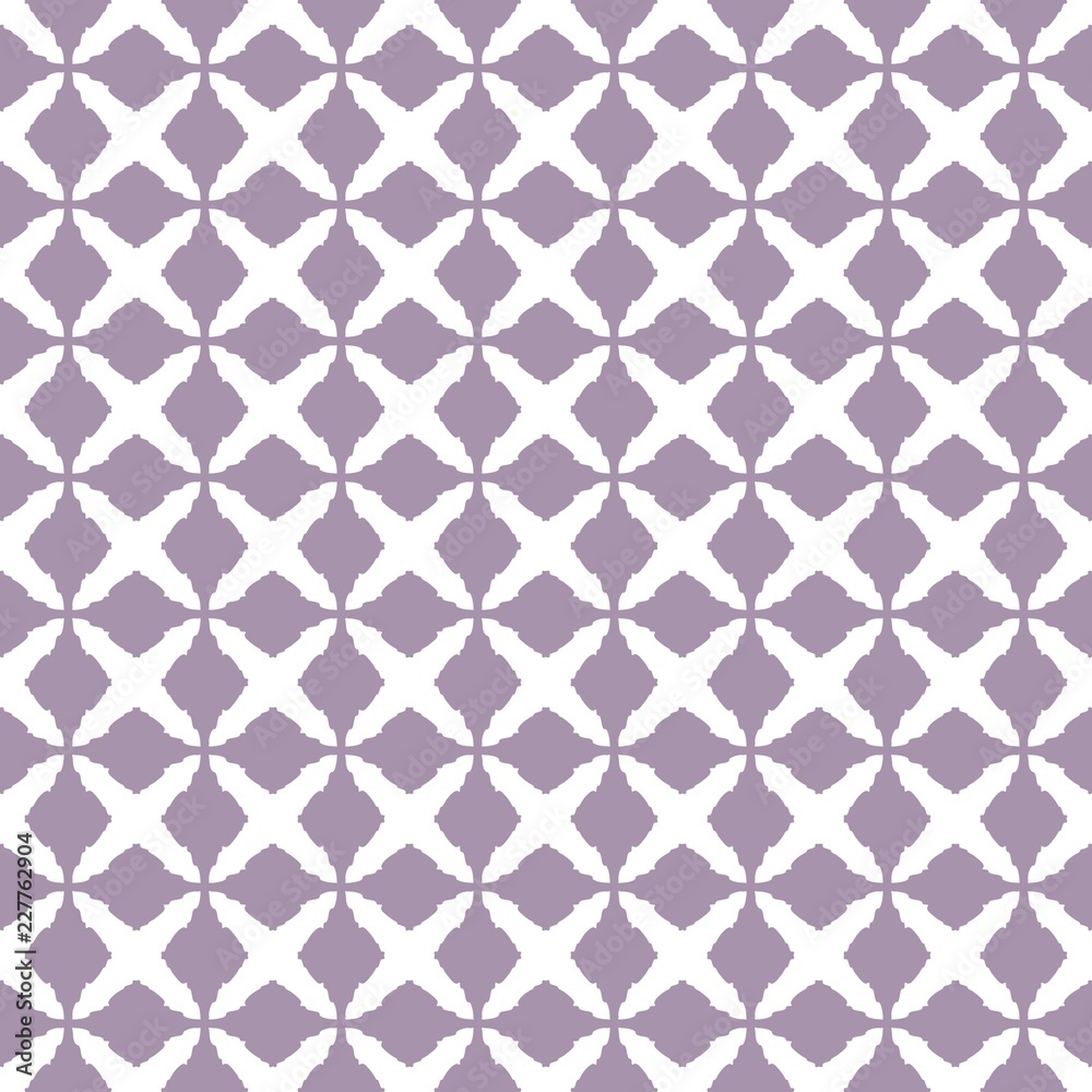 Seamless pattern of purple abstract geometric shapes on the white background, vector backgrounds, texture for wallpaper, wrapping, greeting card, print Seamless pattern of purple abstract geometric shapes on the white background, vector backgrounds, texture for wallpaper, wrapping, greeting card, print