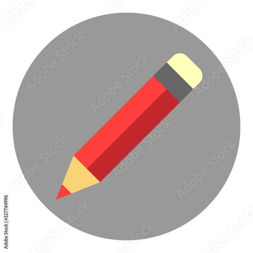 Pencil icon. Vector.