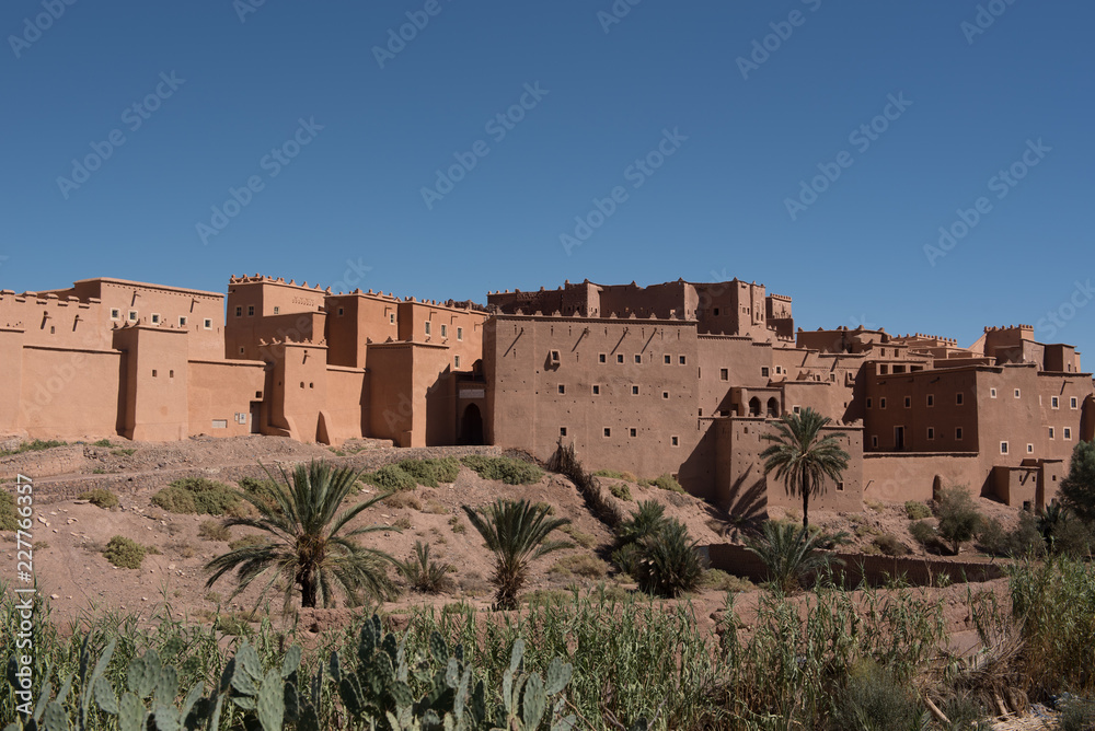 Ouarzazate nicknamed The door of the desert, is a city and capital of Ouarzazate Province in Drâa-Tafilalet region of south-central Morocco.
