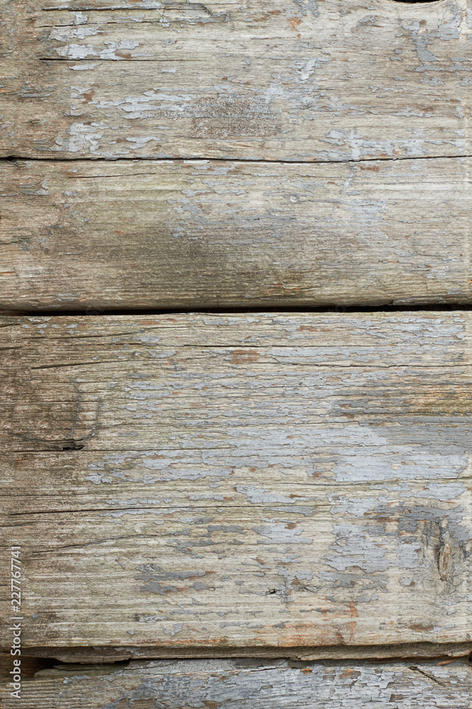 Old wooden boards background. Old barn wood planks, vertical image.