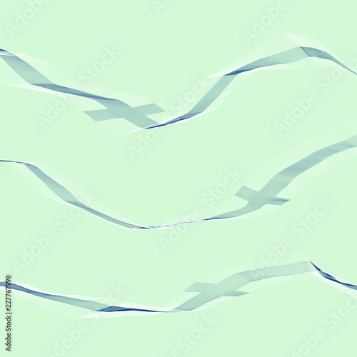Finland flag ribbon wavy abstract background