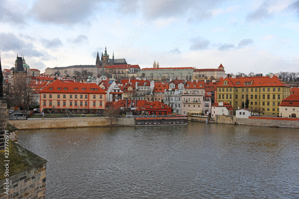Fototapeta premium view of prague