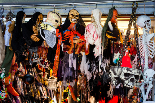 Halloween costume store