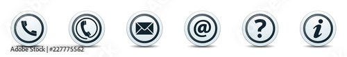 Contact Buttons illustration