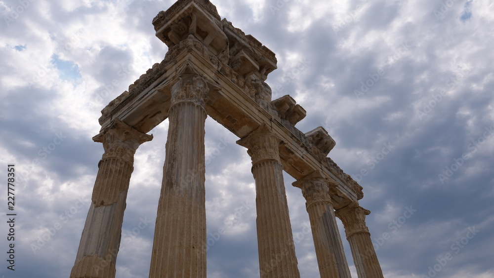 Griechische Säulen in der Türkei