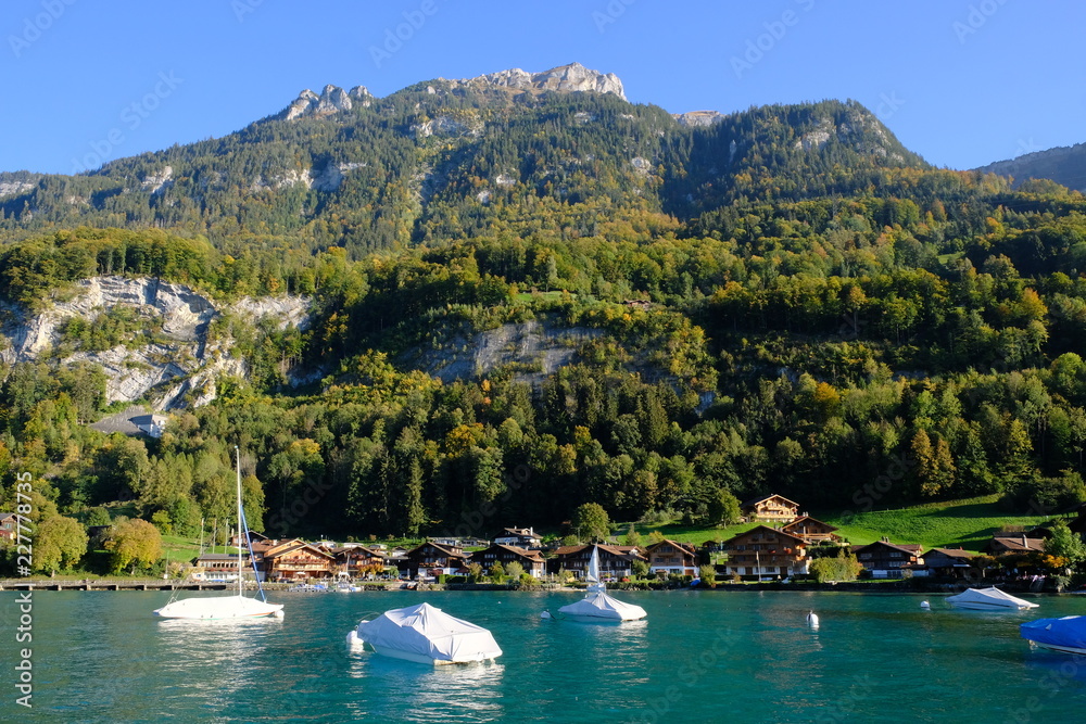 Iseltwald near Interlaken, Berner Oberland, Switzerland Iseltwald near Interlaken, Berner Oberland, Switzerland