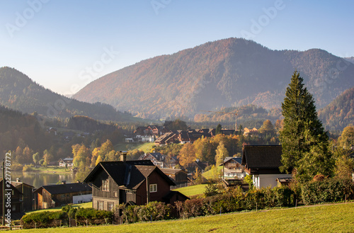 Ansichten Grundlsee in der Steiermark Österreich