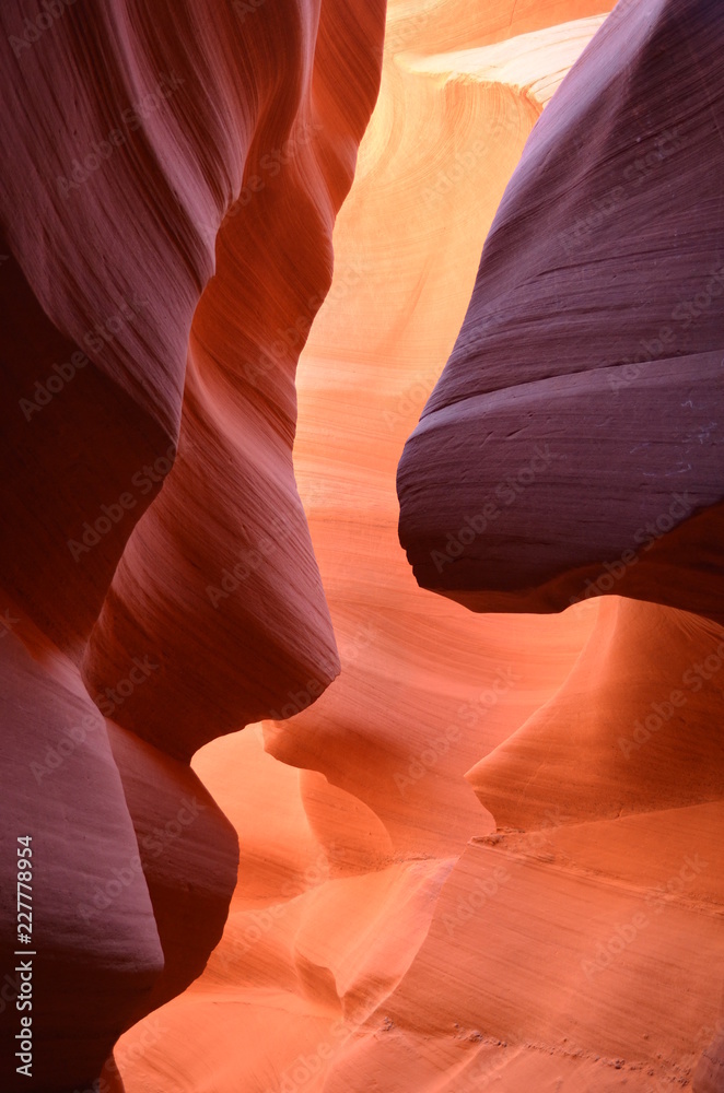 LOWER ANTELOPE CANYON PAGE (ARIZONA) USA LOWER ANTELOPE CANYON PAGE (ARIZONA) USA