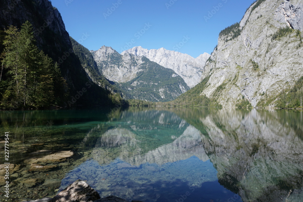 Plakat Alpine lake