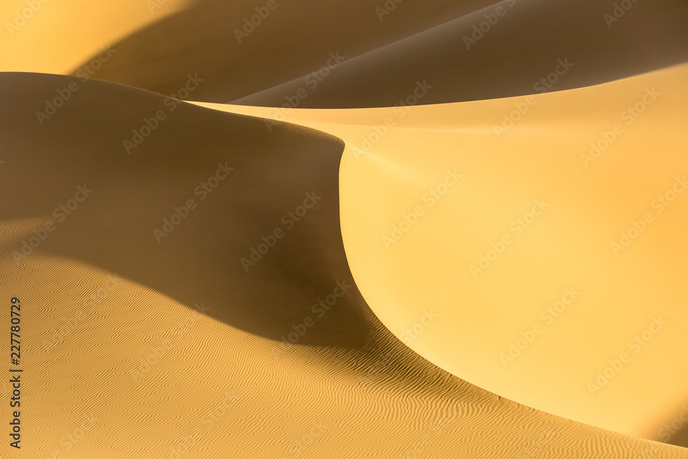 desert sand dunes closeup