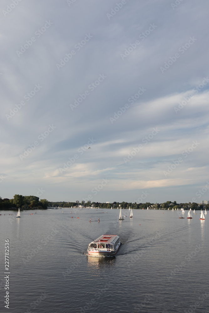 Fototapeta premium Alsterdampfer