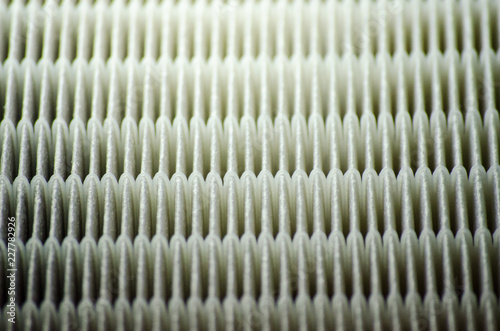 Surface closeup hepa filter air cleaner filtration is an important and popular form of air purification technology