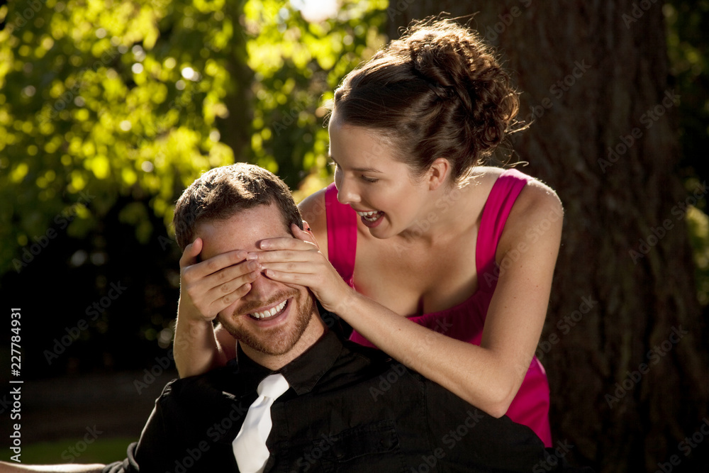 Fototapeta premium happy couple