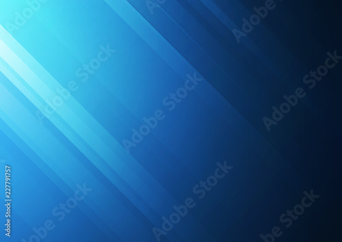 Abstract blue vector background with stripes