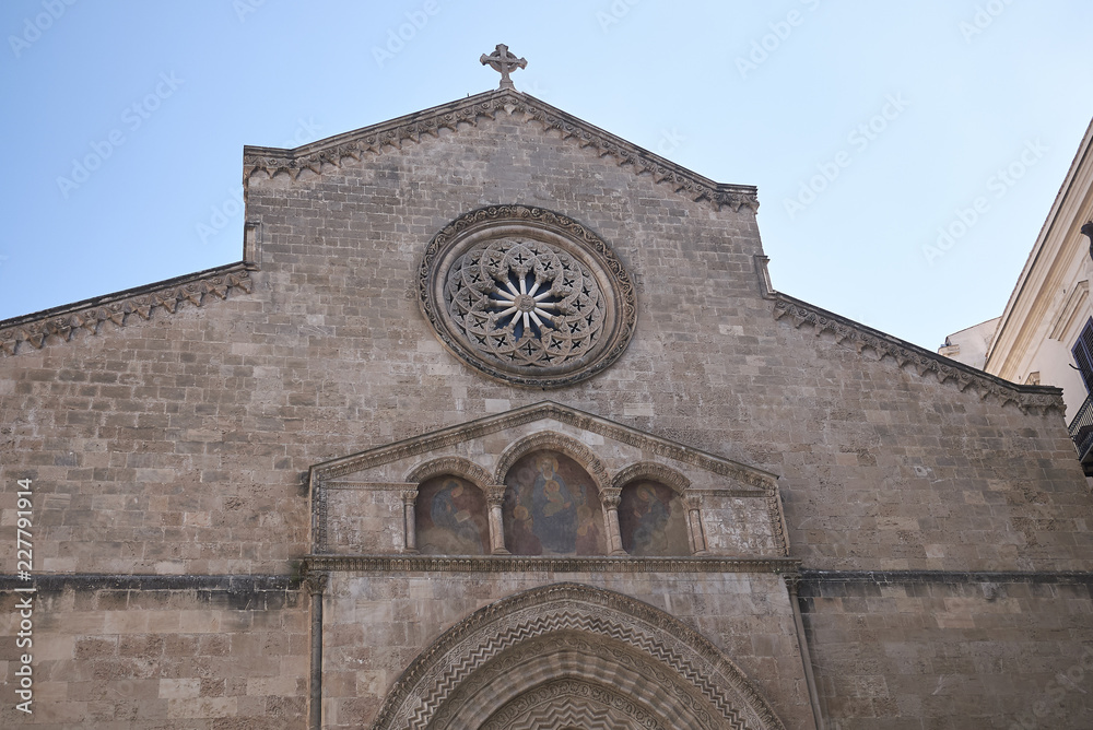 Palermo, Italy - September 08, 2018 : View of San Francesco di Assisi church