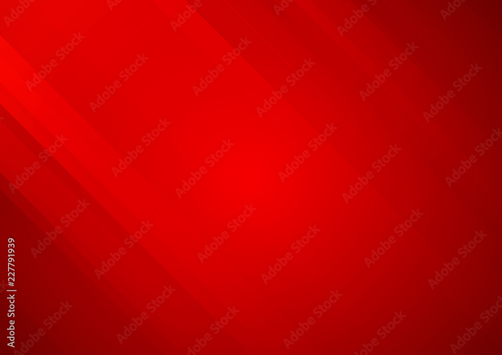 Abstract red vector background with stripes - obrazy, fototapety, plakaty 