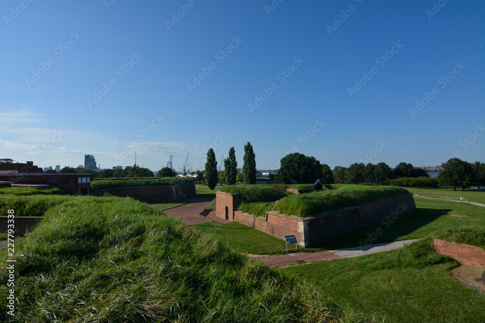 Fort McHenry in Baltimore, Maryland.