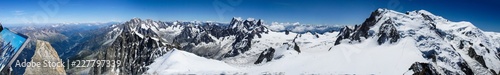 Panorama - vom Mont Blanc aus
