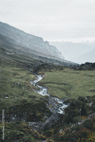 Obraz na płótnie Natur in der Schweiz in Graubünden w salonie