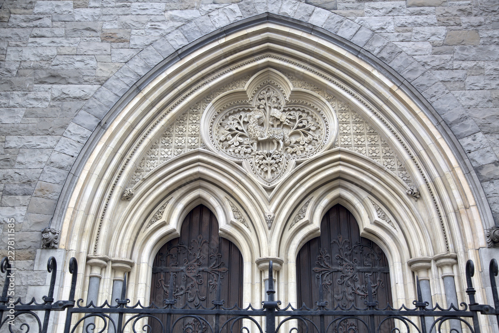 Door of Christ Church Cathedral, Dublin