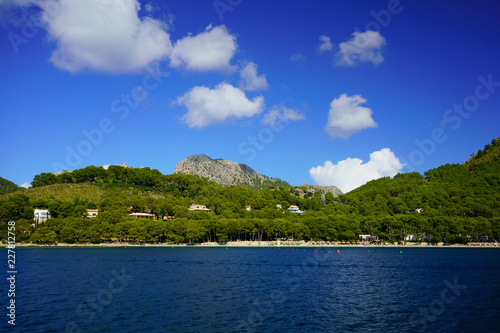 Wallpaper Mural Beautiful Formentor beach near Port de Pollensa, northern Mallorca, Balearic Islands, Spain. Torontodigital.ca