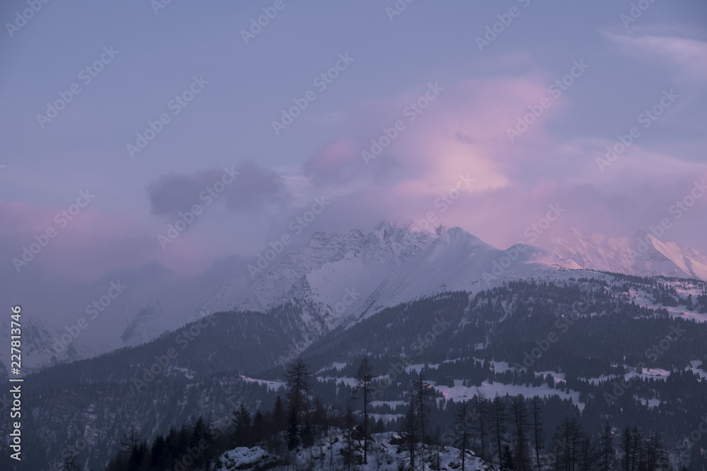 Winter in der Schweiz