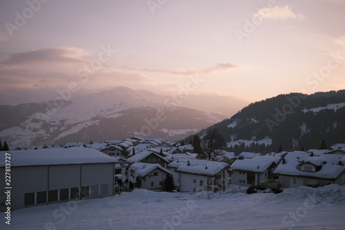 Winter in der Schweiz