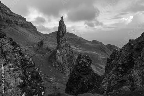 The Quiring on Isle of Skye Scotland photo