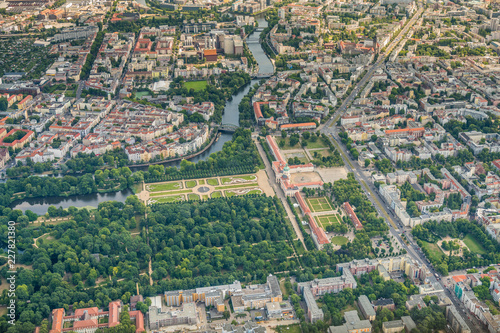 Photos Berlin, Germany, Charlottenburg Palace - aerial view