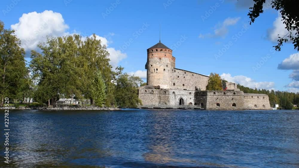 Olavinlinna fortress in Savonlinna-the castle of St. Olaf. The historic site of Finland, where the annual international Opera festival is held. Olavinlinna fortress in Savonlinna-the castle of St. Olaf. The historic site of Finland, where the annual international Opera festival is held.