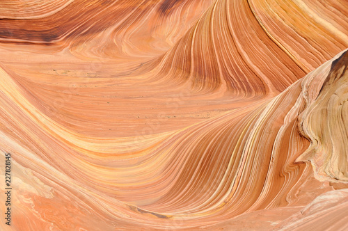 The Wave, sandstone in Coyote Buttes North, Arizona, USA