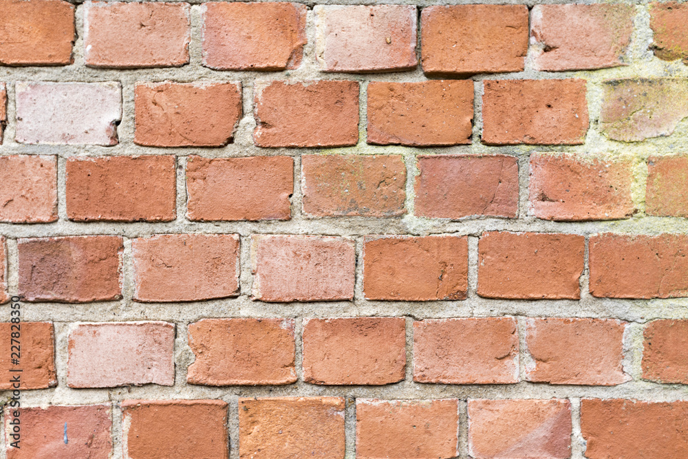 A red brick wall texture A red brick wall texture