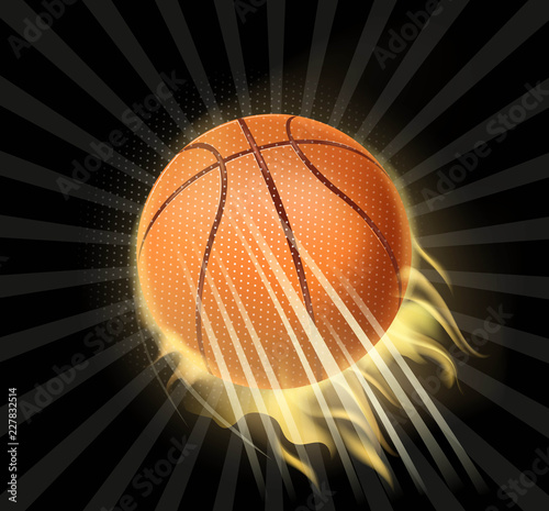 basketball fire