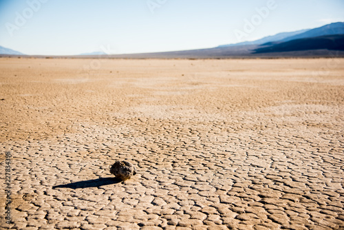 Lonely Rock in Death Valley