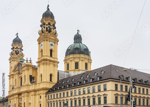 The Theatine Church of St. Cajetan (Theatinerkirche St. Kajetan), a Catholic church in Munich, founded by Elector Ferdinand Maria and his wife, Henriette Adelaide of Savoy.
