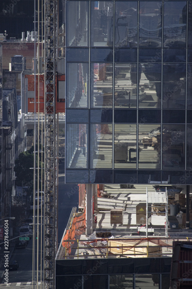 Fototapeta premium Buildings Under Construction