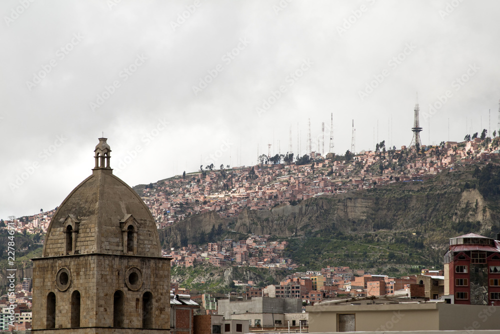 Fototapeta premium La Paz, Bolivia
