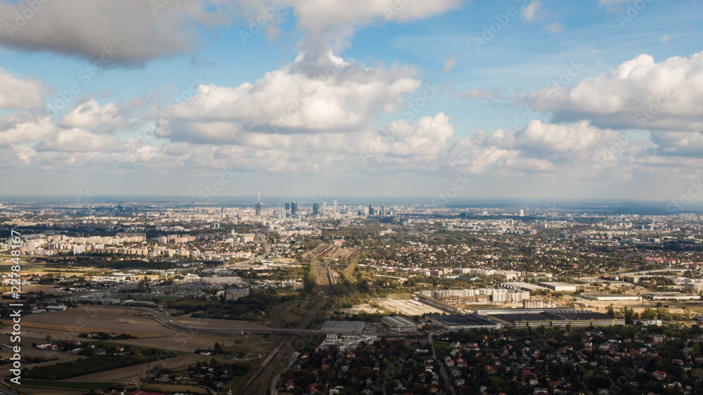 Obraz premium warszawa krajobraz