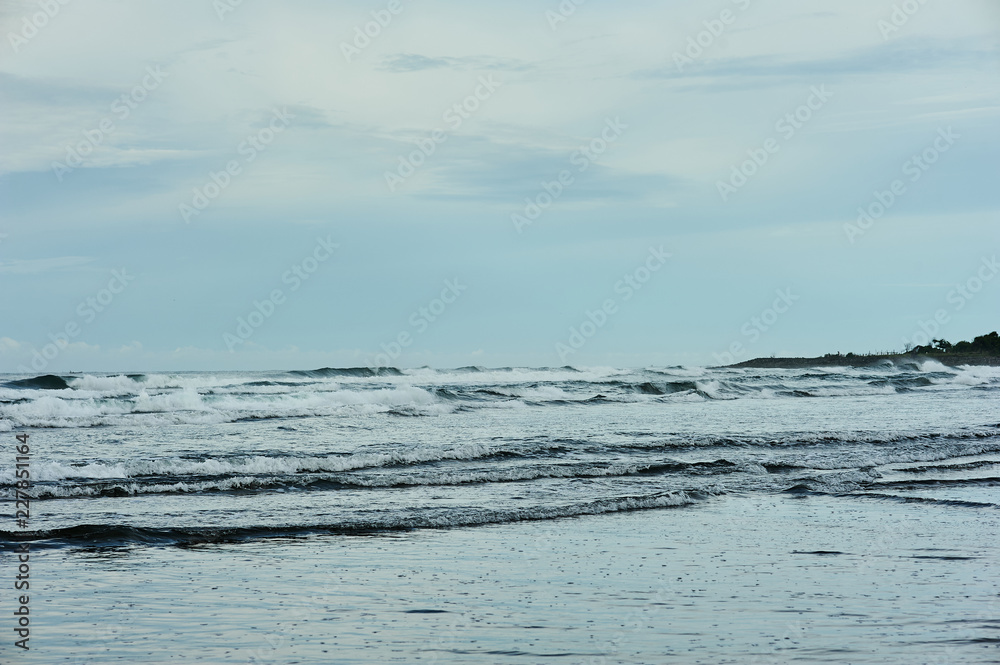 El Cuco Black Sand Beach, El Salvador